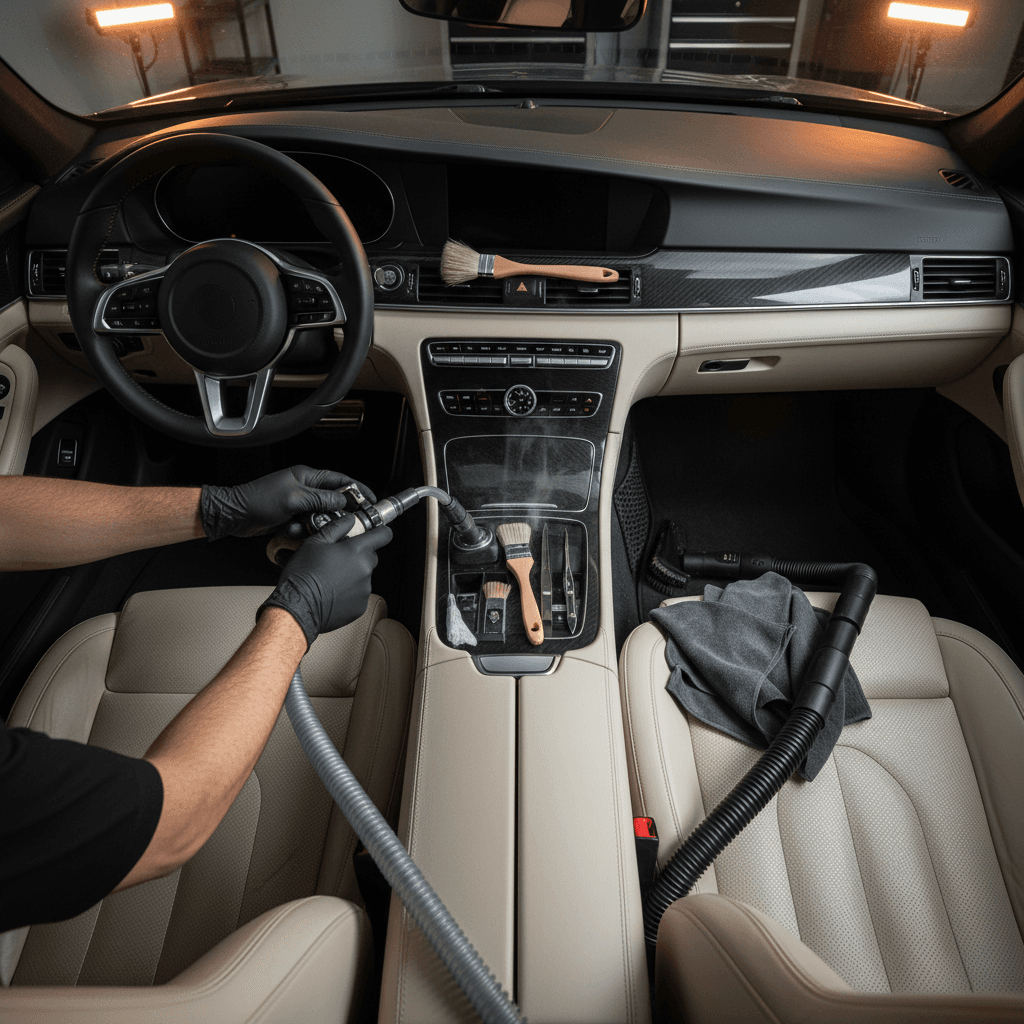 Quick interior cleaning service